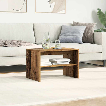 TV-bänk gammalt trä 60x40x40 cm konstruerat trä
