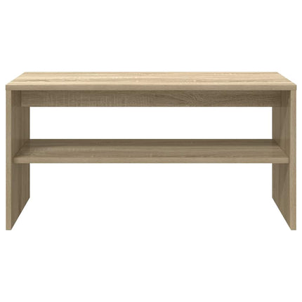 Tv-bänk sonoma-ek 80x40x40 cm konstruerat trä