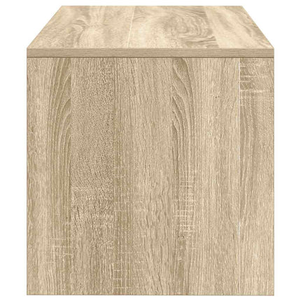 Tv-bänk sonoma-ek 80x40x40 cm konstruerat trä
