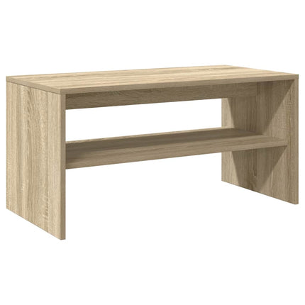 Tv-bänk sonoma-ek 80x40x40 cm konstruerat trä