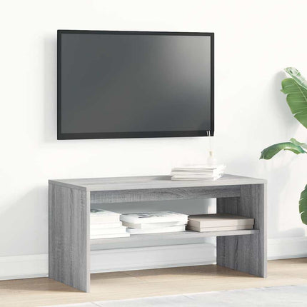 Tv-bänk grå sonoma 80x40x40 cm konstruerat trä