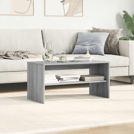 Tv-bänk grå sonoma 80x40x40 cm konstruerat trä