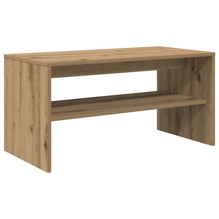 Tv-bänk artisan ek 80x40x40 cm konstruerat trä
