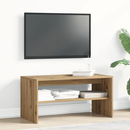 Tv-bänk artisan ek 80x40x40 cm konstruerat trä