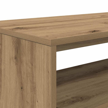 Tv-bänk artisan ek 80x40x40 cm konstruerat trä