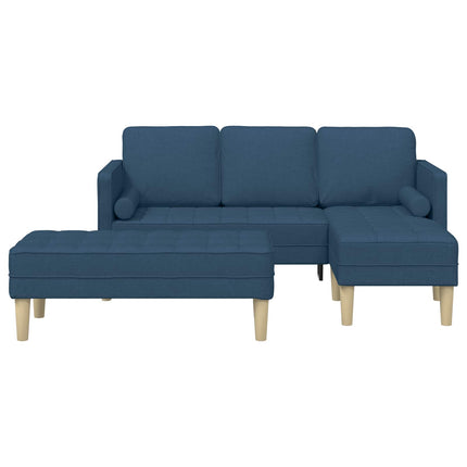 Soffset 2 st Blå Polyester