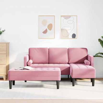 Soffset 2 st Rosa Polyester