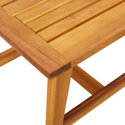 Sidobord Olivenatur 45 x 45 x 40 cm Massivt Akaciaträ