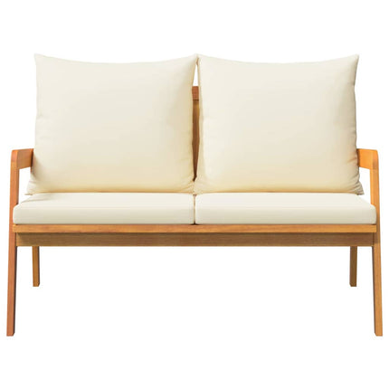 Trädgårdsbänk Olivenatur 115 x 65 x 71 cm Massivt Akaciaträ