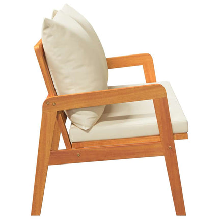 Trädgårdsbänk Olivenatur 115 x 65 x 71 cm Massivt Akaciaträ