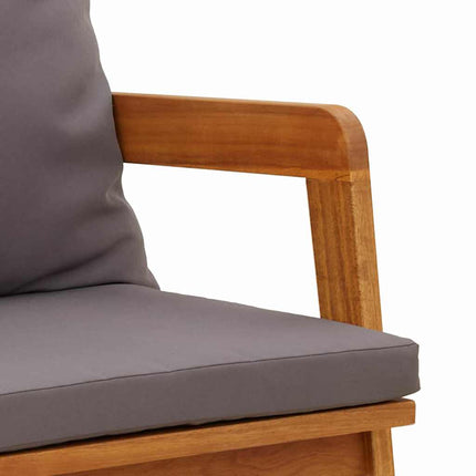 Trädgårdsbänk Olivenatur 115 x 65 x 71 cm Massivt Akaciaträ