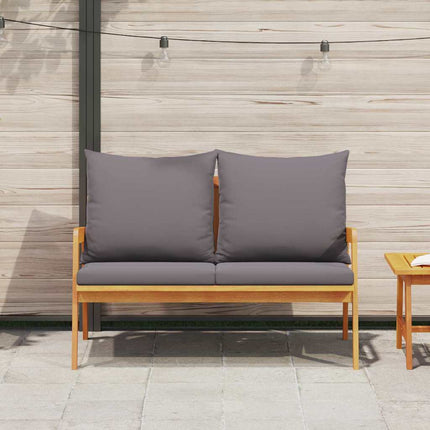 Trädgårdsbänk Olivenatur 115 x 65 x 71 cm Massivt Akaciaträ