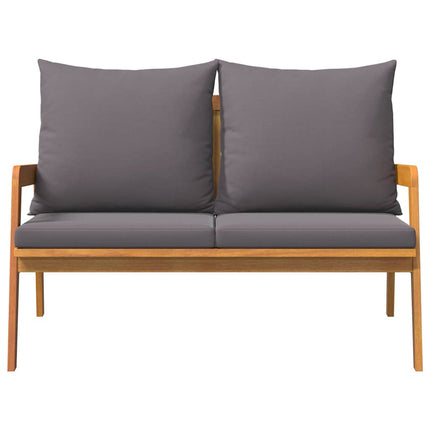 Trädgårdsbänk Olivenatur 115 x 65 x 71 cm Massivt Akaciaträ