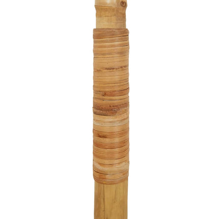 Tikiparasoll med bananbladstak 180 cm bambu