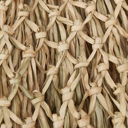Tikiparasoll med bananbladstak 180 cm bambu
