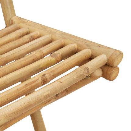 3-delat utomhusbarset hopfällbar bambu