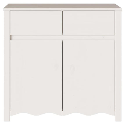 Sideboard Drammen Vit 79 x 43 x 75.5 cm Massivt tallträ