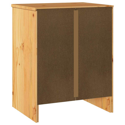 Kaffeebord med låda Drammen Ek 45 x 35 x 56 cm Massiv furu