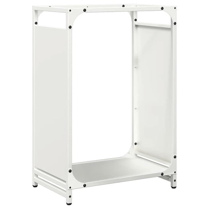 Vedställ vit 44x28x65 cm kallvalsat stål
