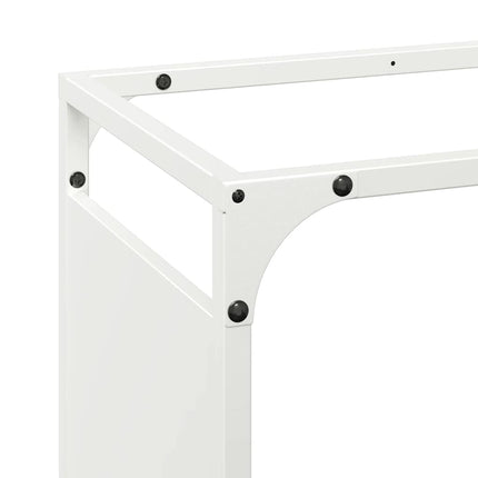 Vedställ vit 60x28x65 cm kallvalsat stål