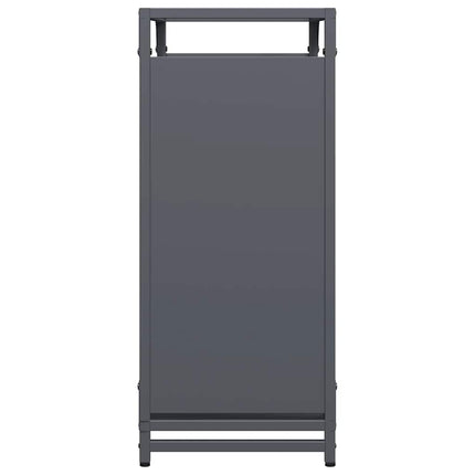 Vedställ antracit 60x28x65 cm kallvalsat stål
