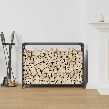 Vedställ antracit 90x28x65 cm kallvalsat stål