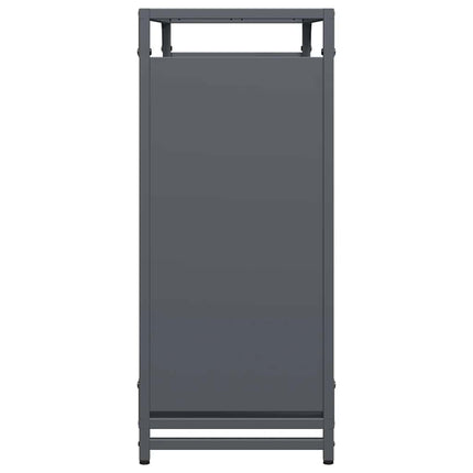 Vedställ antracit 90x28x65 cm kallvalsat stål
