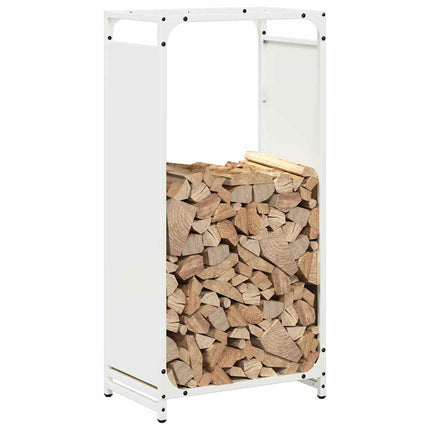 Vedställ vit 44x28x90 cm kallvalsat stål