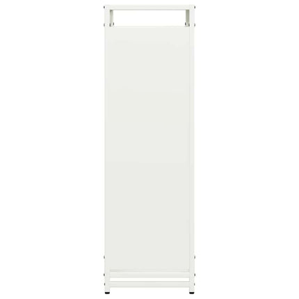 Vedställ vit 44x28x90 cm kallvalsat stål