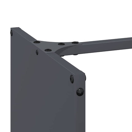 Vedställ antracit 40x30x80 cm kallvalsat stål