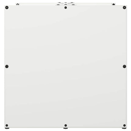 Vedställ vit 40x40x40 cm kallvalsat stål