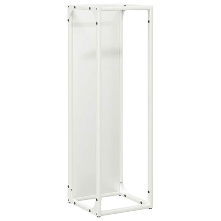 Vedställ vit 25x25x80 cm kallvalsat stål
