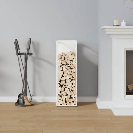 Vedställ vit 25x25x80 cm kallvalsat stål