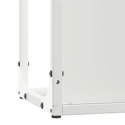 Vedställ vit 25x25x100 cm kallvalsat stål
