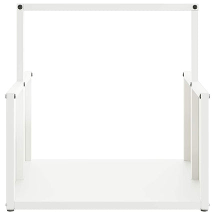 Vedställ vit 40x40x40 cm kallvalsat stål