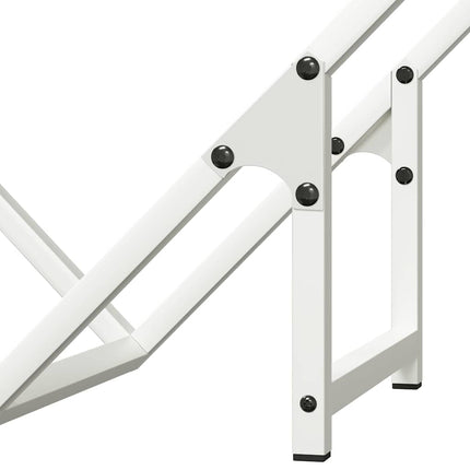 Vedställ vit 50x25x50 cm kallvalsat stål