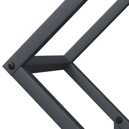 Vedställ antracit 50x25x50 cm kallvalsat stål