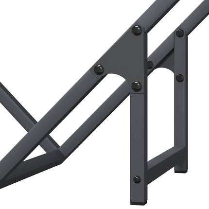Vedställ antracit 50x25x50 cm kallvalsat stål