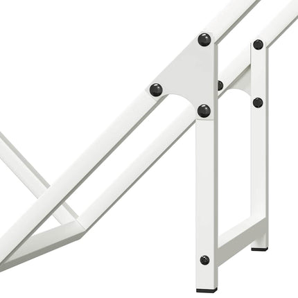 Vedställ vit 60x25x60 cm kallvalsat stål