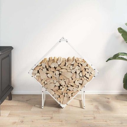 Vedställ vit 80x25x80 cm kallvalsat stål