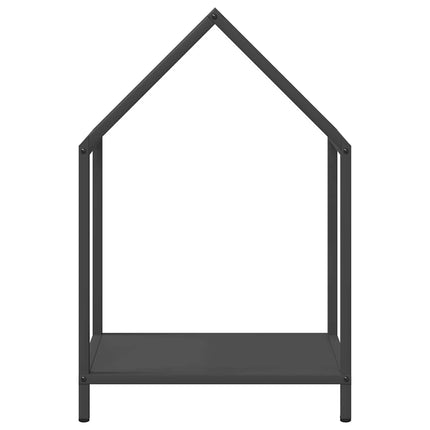 Vedställ svart 40x25x60 cm kallvalsat stål