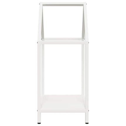Vedställ vit 40x25x60 cm kallvalsat stål
