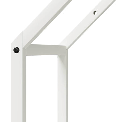Vedställ vit 40x25x60 cm kallvalsat stål