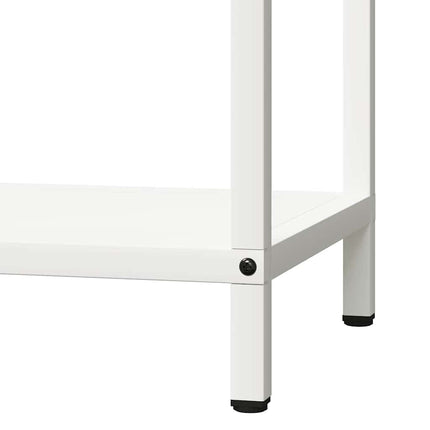 Vedställ vit 40x25x60 cm kallvalsat stål