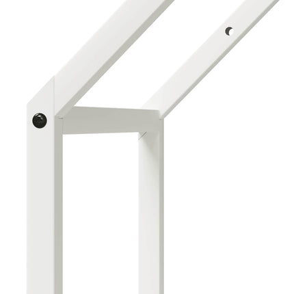 Vedställ vit 40x25x90 cm kallvalsat stål