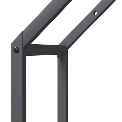 Vedställ antracit 40x25x90 cm kallvalsat stål