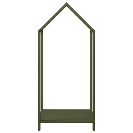 Vedställ olivgrön 40x25x90 cm kallvalsat stål
