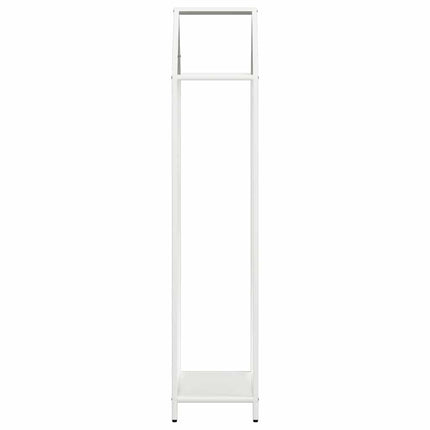 Vedställ vit 40x25x120 cm kallvalsat stål