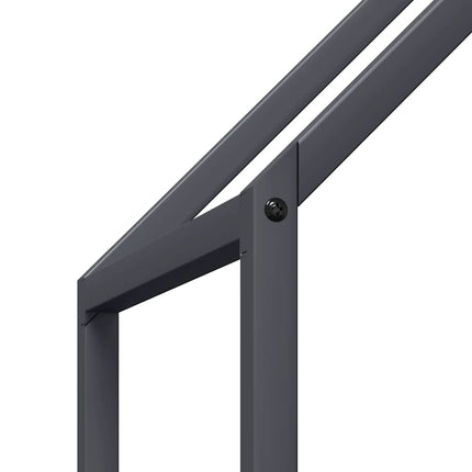 Vedställ antracit 60x25x60 cm kallvalsat stål