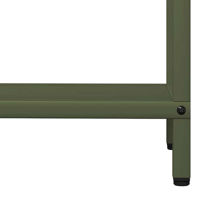Vedställ olivgrön 60x25x60 cm kallvalsat stål